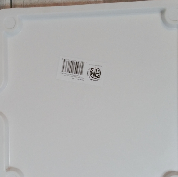 American METALCRAFT Inc. Faux Olive Wood Square Serving Platter Melamine NWT - Picture 5 of 9